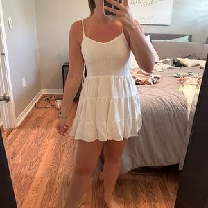 Petal and Pup white mini dress